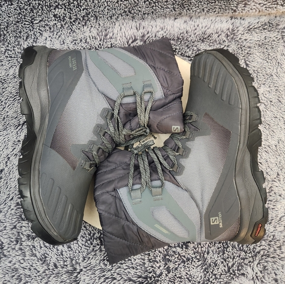 Salomon Vaya Powder TS CSWP Boot Blue Women's Size 7.5 - Picture 6 of 10